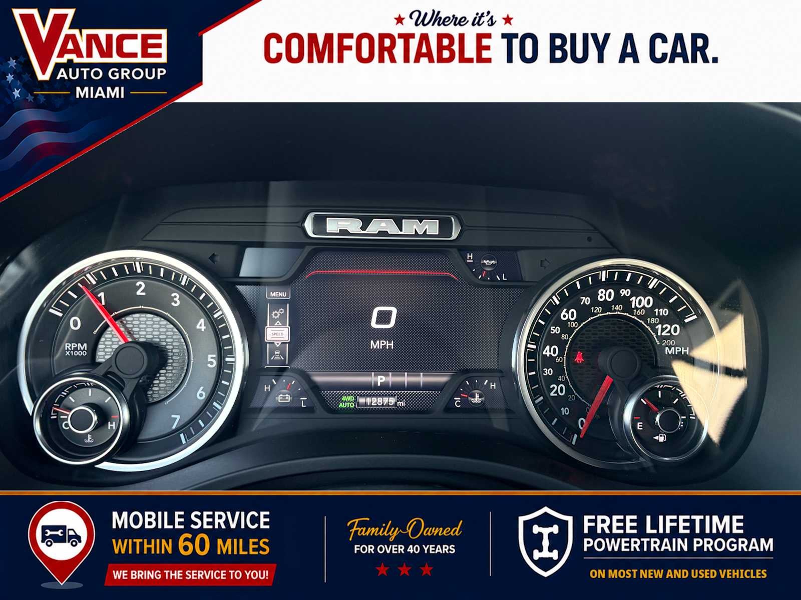 2025 RAM Ram 1500 Laramie Crew Cab 4x4 5'7' Box