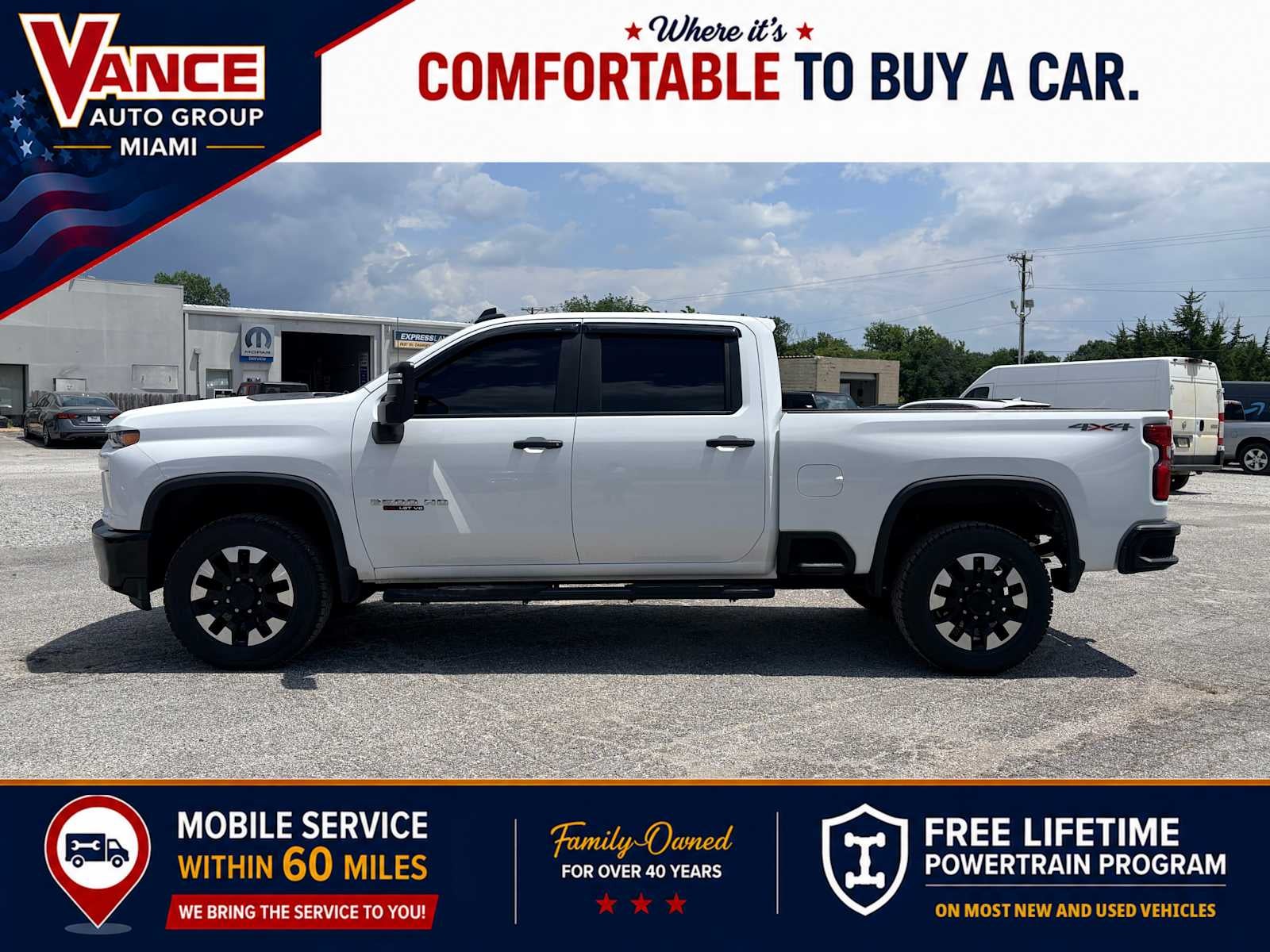 2020 Chevrolet Silverado 2500HD 4WD Crew Cab Standard Bed Custom