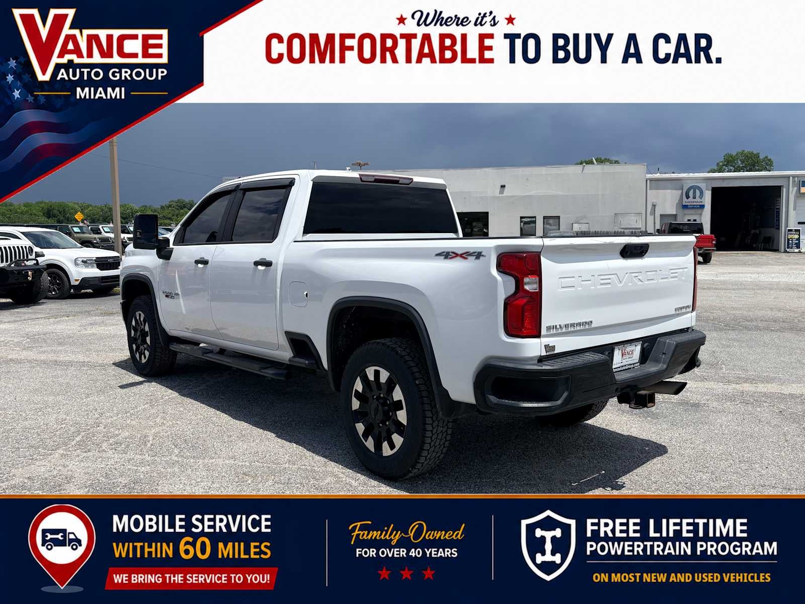2020 Chevrolet Silverado 2500HD 4WD Crew Cab Standard Bed Custom