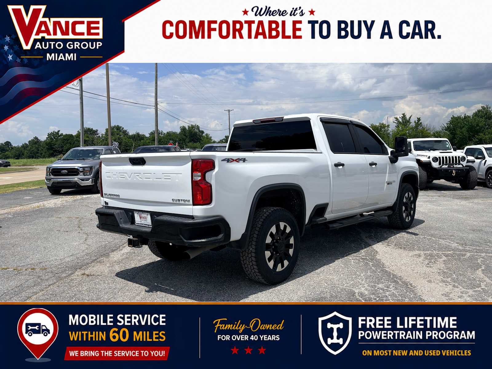 2020 Chevrolet Silverado 2500HD 4WD Crew Cab Standard Bed Custom