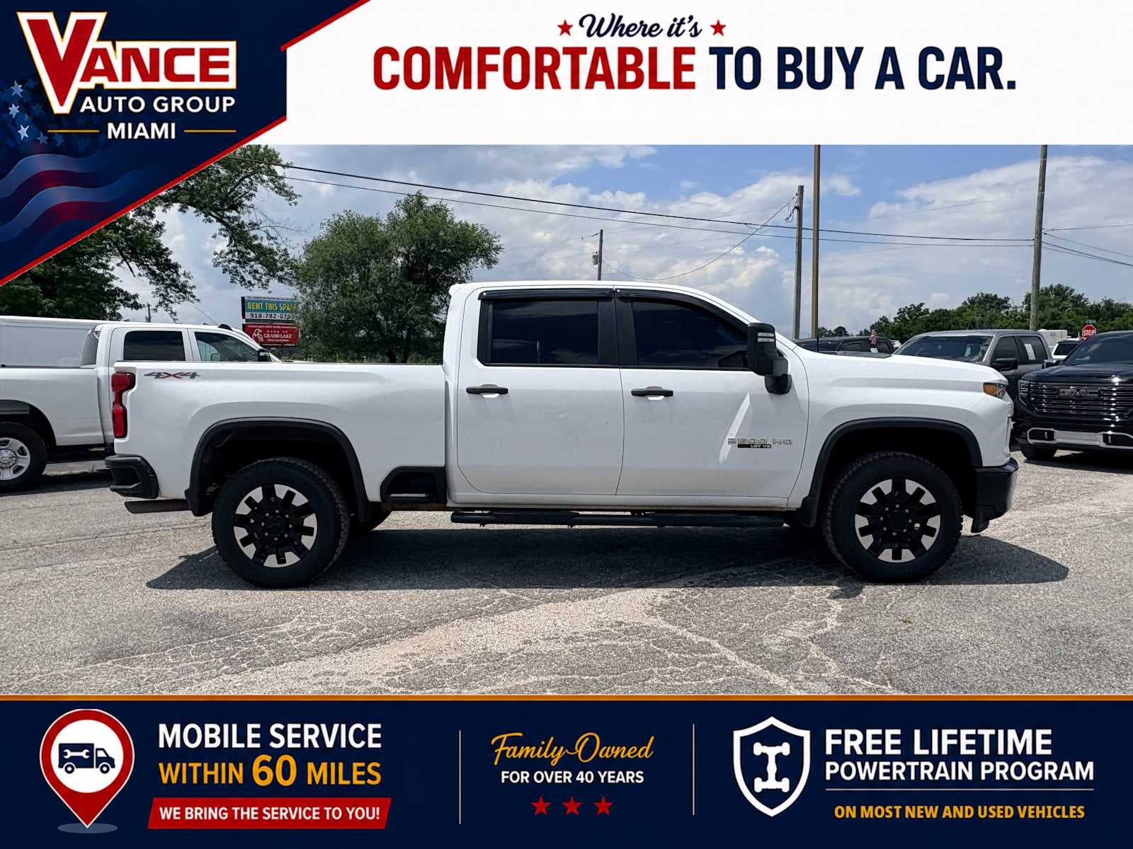 2020 Chevrolet Silverado 2500HD 4WD Crew Cab Standard Bed Custom