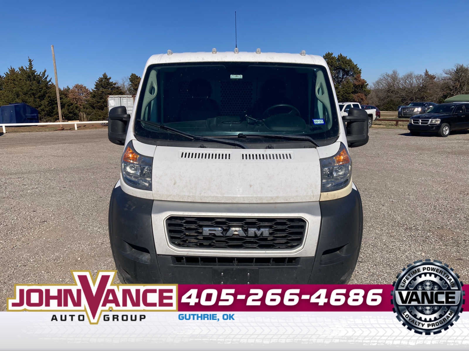 2019 RAM ProMaster Cargo Van 1500 Low Roof 136" WB