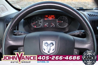 2019 RAM ProMaster Cargo Van 1500 Low Roof 136" WB