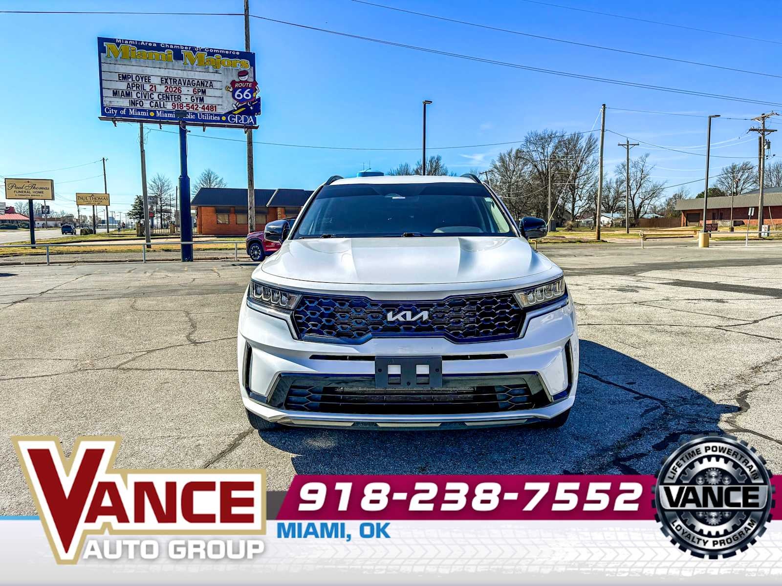 Used 2022 Kia Sorento S with VIN 5XYRL4LC9NG102264 for sale in Woodward, OK