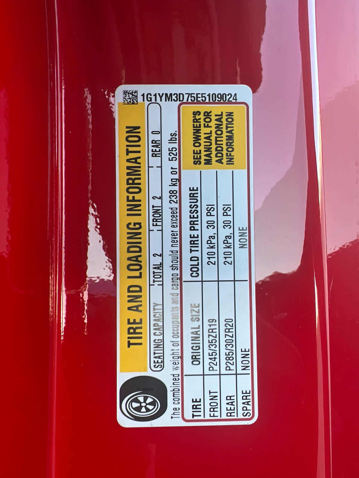 2014 Chevrolet Corvette Stingray Z51 3LT