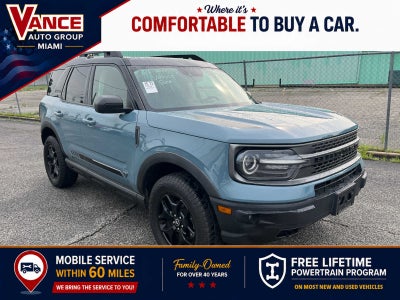 2021 Ford Bronco Sport First Edition